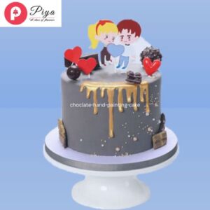 choclate-hand-painting-cake