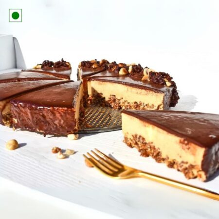 Chocolate Crunch Mousse Cake
