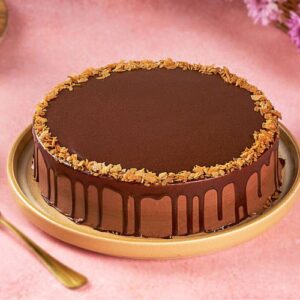 Chocolate Crunch Mousse Cake