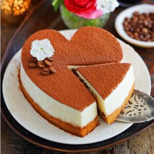 Eggless Tiramisu Cake