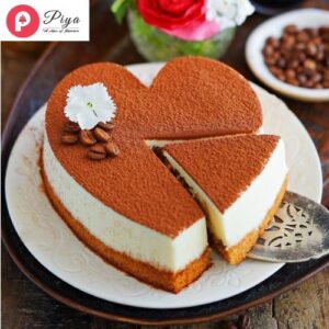 Eggless Tiramisu Cake