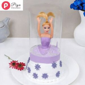 Pull Up Barbie Cake