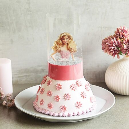Pull Up Barbie Cake