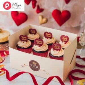 Karwa Chauth Love Story Cupcakes