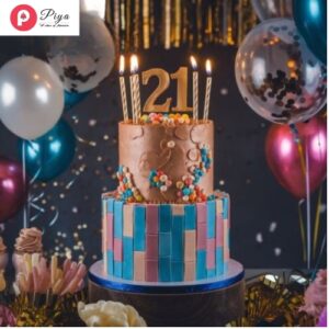 21st Birthday Cake