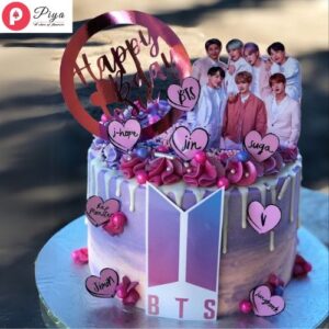 BTS Birthday Cake