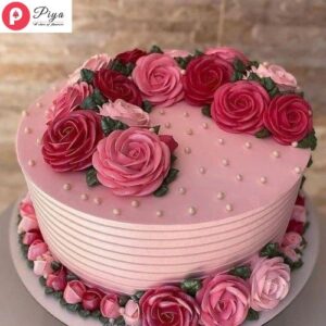 Rose Birthday Cake