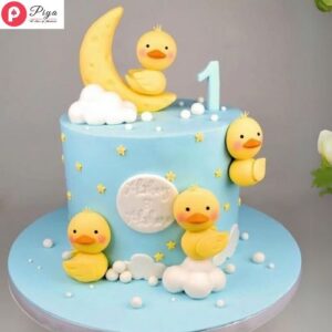 Duck Birthday Cake