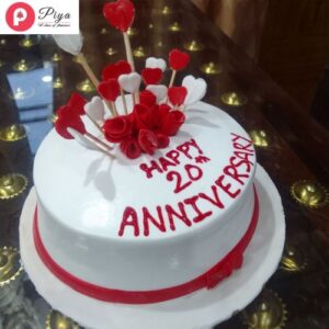 20th Anniversary Cake