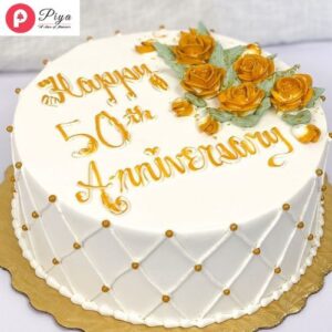 50th Anniversary Cake