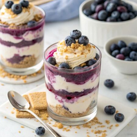 Blueberry Jar Cake