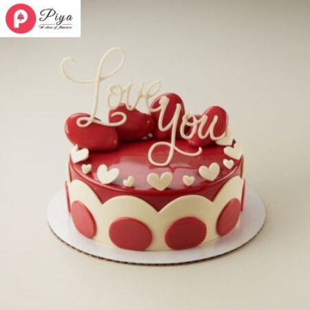 Love You Valentine Cakes