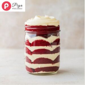 Red Velvet Jar Cake