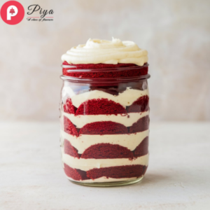 Red Velvet Jar Cake