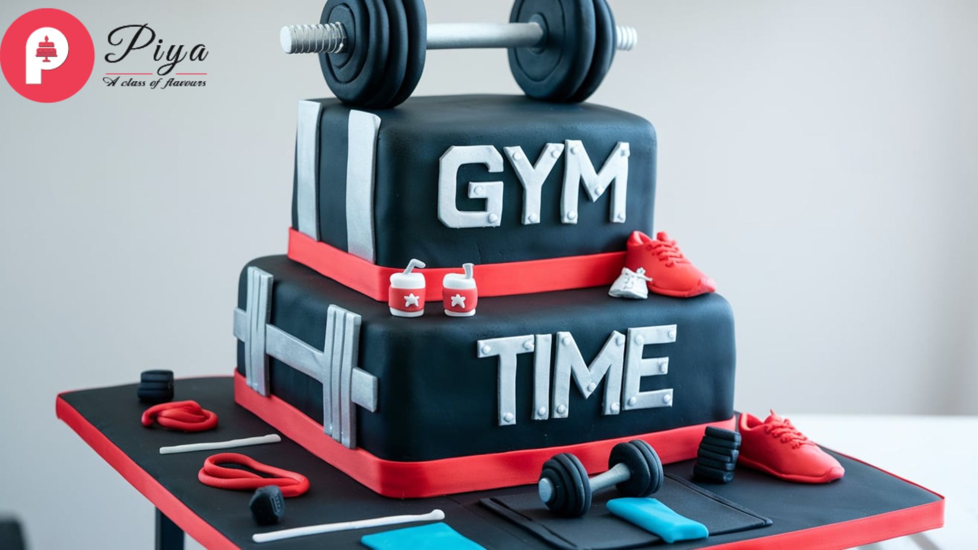 gym cake design