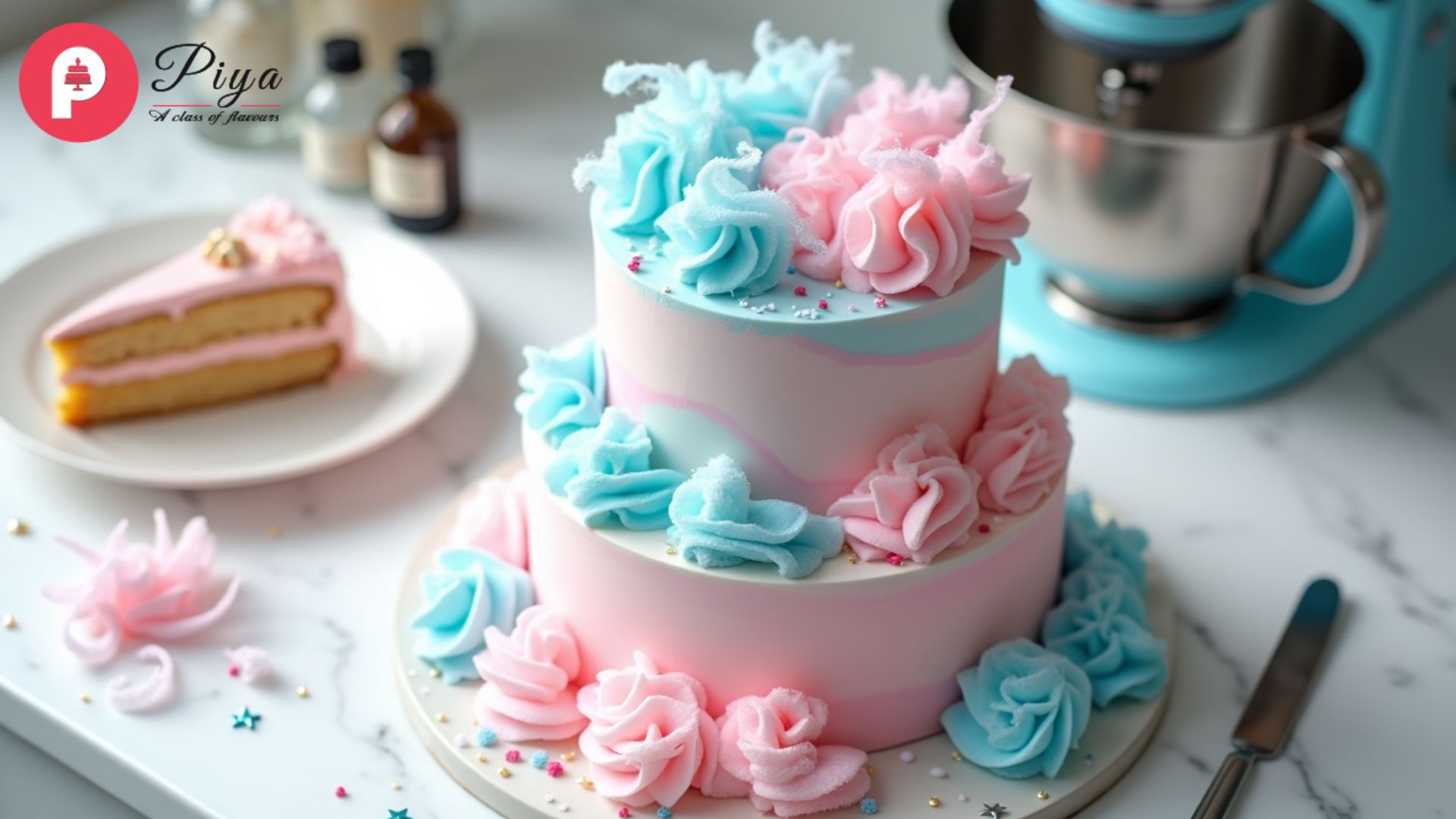 cotton candy cake