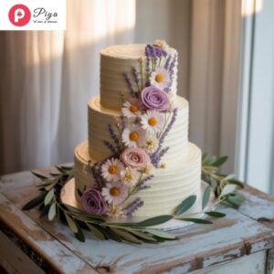Bloom & Preserve Wedding Cake