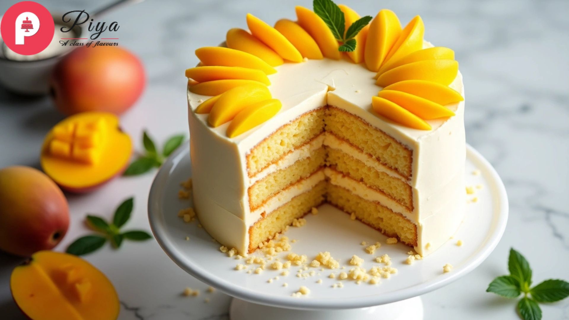 The Secret to Making the Softest Mango Cake