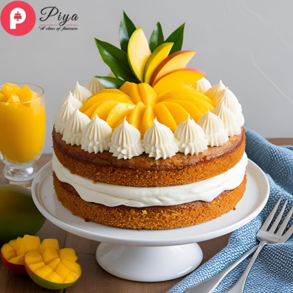 Tropical Mango Bliss Cake