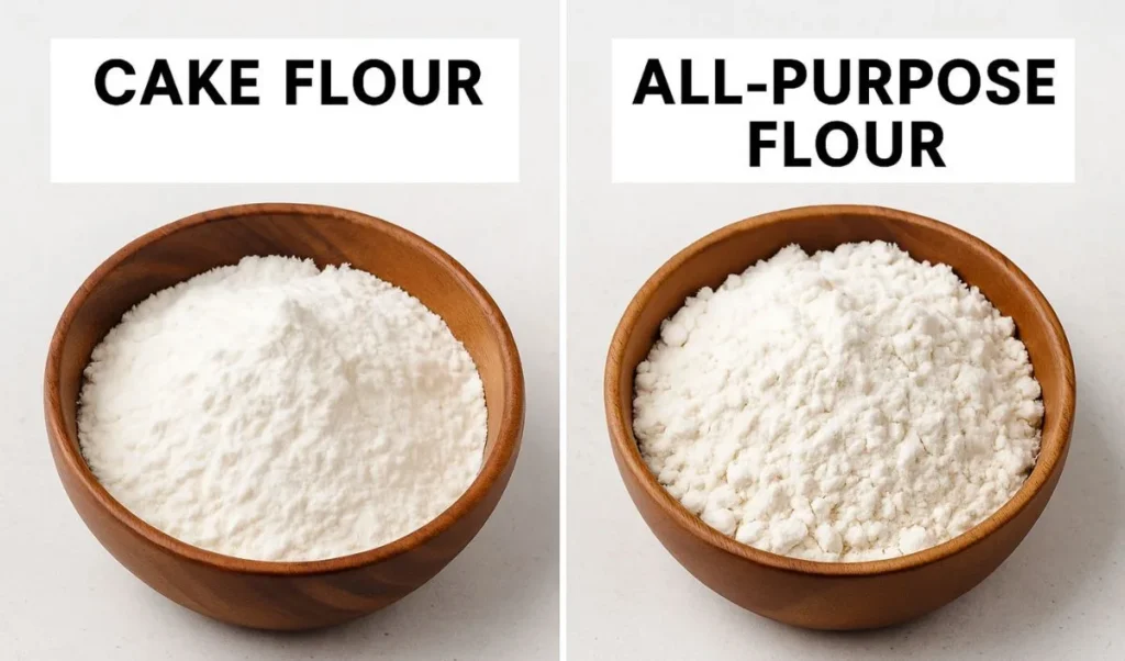 Cake Flour vs All-Purpose Flour