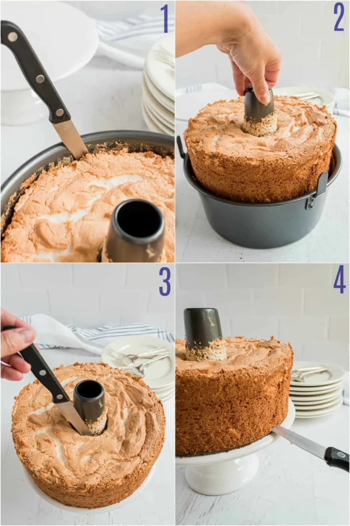 How to Take Angel Food Cake Out