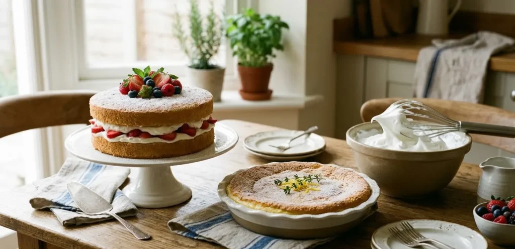 How to Whip Egg Whites to Stiff Peaks Perfectly Every Time for Genoise Cake & Lemon Pudding Cake