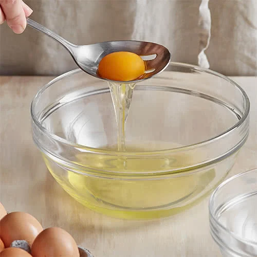 The Slotted Spoon Method in How to Separate Egg Whites Without Breaking the Yolk